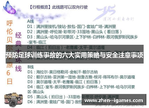 预防足球训练事故的六大实用策略与安全注意事项